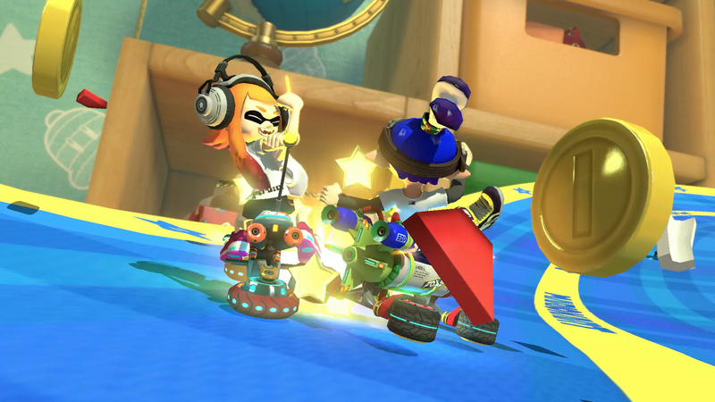 Illustration for article titled Mario Kart 8's Splatoon Inklings Must Be Protected At All Costs